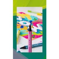 Etui de 12 feutres pointe biseautée STABILO Pen 68 MAX ARTY - Image 4