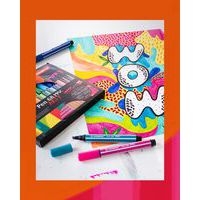 Etui de 12 feutres pointe biseautée STABILO Pen 68 MAX ARTY - Image 2