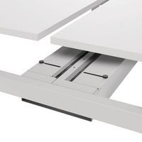 Goulotte avec couvercle et rail - Blanc - Image 2