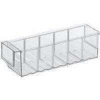 Bac-Tiroir Lxlxh=300X183X81mm Transparent 3,3 L - Image principale