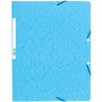 Chemise à élastique sans rabat carte lustrée 400gm²  A4 - Image 4