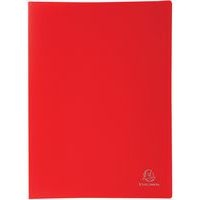 Lot 25 Protège-documents rouge PP souple opaque 20 vues A4 - Image principale