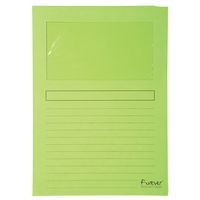 Lot de 16 Paquet 25 chemises à fenêtre forever 120g/m² 22x31cm Tilleul - Image principale