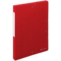 Lot de 10 boîtes exabox dos 25mm carte lustrée scotten A4 Rouge - Image principale
