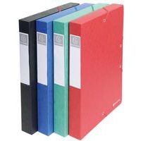 Set 10 boîtes exabox dos 40mm lustrée scotten A4 assorties - Image principale