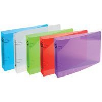 Classeur pour fiches bristol 125x200 2 anneaux 25mm pp - Image principale
