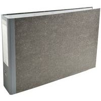 Lot de 4 Classeur à levier marbre gris dos de 80mm A3 horizontal - Image principale