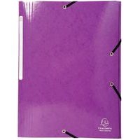 Chemise à élastique 3 rabats maxi capacity 425gm² iderama A4 - Image 3