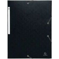 Lot de 25 chemises 3 rabats à élastiques maxi capacity Scotten ®A4 Noir - Image principale