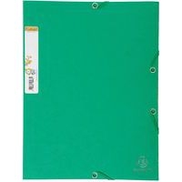 Chemise 3 rabats à élastique carte recyclée 380g/m2 A4 - Image 2