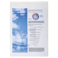 Sachet de 10 étuis de protection simple pvc lisse 15/100e A4 - Image 2