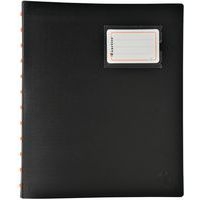 Lot de 6 Protège-documents à anneaux et pochettes 60 vues A4 Noir - Image principale