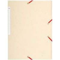 Lot de 25 chemises maxi capacity carte lustrée 425gm²  A4 Ivoire - Image principale