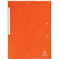 Lot de 25 chemises maxi capacity carte lustrée 425gm²  A4 Orange - Image principale