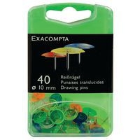 Set de 40 punaises pointe 7mm diamètre 10mm Assortis - Image principale