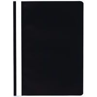 Lot de 25 chemises de présentation à lamelles PP standard A4 Noir - Image principale