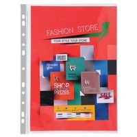 Lot de 5 Sachet 10 pochettes perforées premium PP 140micron a4+ - Image principale