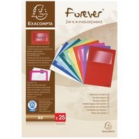 Paquet de 25 chemises à fenêtre forever 120g/m² - 22x31cm - Image principale