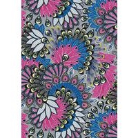 Pochette 20 feuilles 30x40 cm couleur bleu violet - Décopatch - Image principale