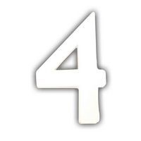 Petit chiffre 4 12cm (Lot de 6) - Image principale