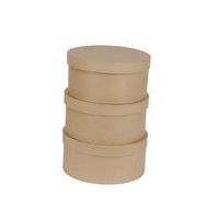 Lot 3 boîtes à chapeaux 31x16/33x16cm - Image principale