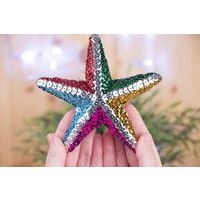 Bocal de 120g de sequins métallisés, couleurs assorties - Image 2