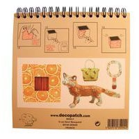 Bloc color Decopad orange (Lot de 5) - Image 3