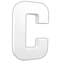 Lettre C 20,5cm (Lot de 6) - Image principale