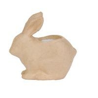 Cache-pot lapin 19x10x18,5cm (Lot de 2) - Image 2