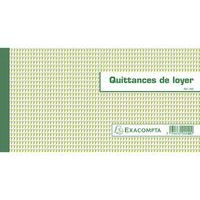 Lot de 10 Carnet "Quittance de loyers" 13,5/18,5cm 50 Feuillets - Image principale