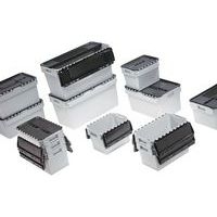 Bac standard à couvercle intégré - Longueur 300 mm - 20 à 25 L - Image 2