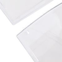 Lot de 3 Corbeilles murales Cristal transparentes - Manutan - Image 3