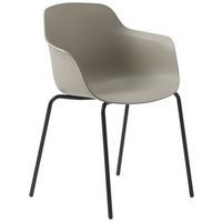 Chaise Laurie coque polypropylène pied métal Sokoa - Image 6