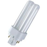 Ampoule fluocompacte - Dulux D/E G24q, Puissance : 18 W - Image principale