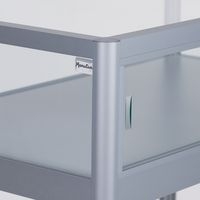 Vitrine d'exposition - 1000 x 600 x 920 mm sur pied - Manutan Expert - Image 3