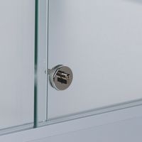 Vitrine d'exposition - 1000 x 600 x 920 mm sur pied - Manutan Expert - Image 6