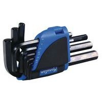 Ratelier de 9 clés mâles courtes - Manutan - Image principale