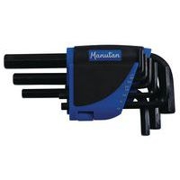 Ratelier de 9 clés mâles courtes - Manutan - Image 2