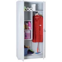 Armoire d'entretien grande largeur coloris gris - Image 9