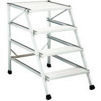 Marchepied fixe et mobile à plateforme large - Image principale