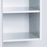 Armoire d'entretien grande largeur coloris gris - Image 4