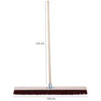 Manche en bois et balai poils synthétiques 1m - Manutan Expert - Image 3