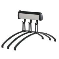 Portemanteau mural Allure - modèle 8 - Nbr patère : 3 - Noir - Image principale