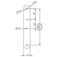 Support mural à sangle 2 m - sangle bleue - Image 4