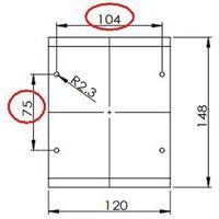 Support mural à sangle 4 m - sangle rouge - Image 3