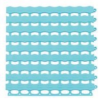 Caillebotis collectifs 27 dalles 33.3 x 33.3 cm - Bleu clair - Image principale