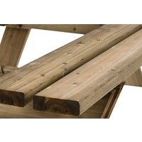 Table de pique-nique en pin - Manutan - Image 3
