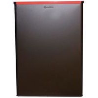 Poubelle de tri métal 60 L Gris / Rouge - Image 3