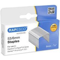 Boîte de 2000 agrafes 53/6 galvanisées - Image principale