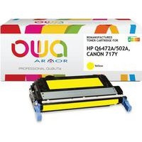 Toner HP Q6472A-CANON 717Y Jaune haute capacité - Image principale
